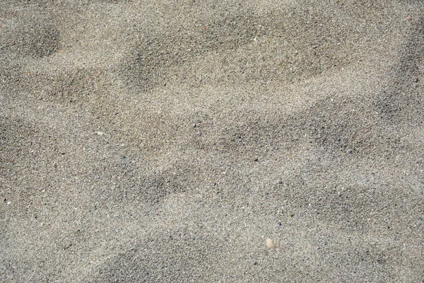 Бурый Мелкий Пляжный Песок Курорте — стоковое фото