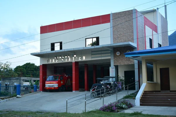 Aurora Abril Dingalan Fire Station Facacde Abril 2019 Aurora Filipinas — Fotografia de Stock