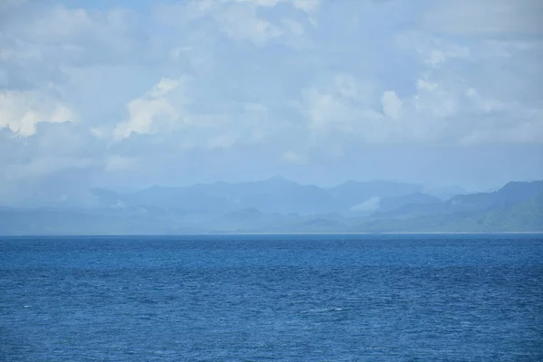 Danao Beach Resort Mořská Voda Scéna Během Dne Aurora Filipíny — Stock fotografie