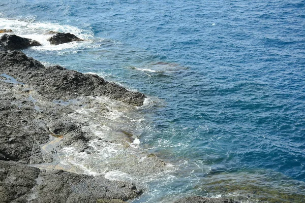 Danao Beach Resort Formacja Skalna Woda Morska Dingalan Aurora Filipiny — Zdjęcie stockowe