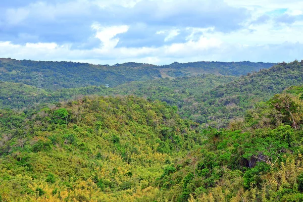 Montaña Rocas Más Árboles Creciendo Rizal Filipinas — Foto de Stock
