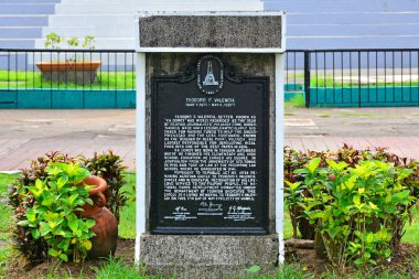 MANILA, PH - 24 Haziran - Teodoro Valencia Marker 24 Haziran 2018, Manila, Filipinler.