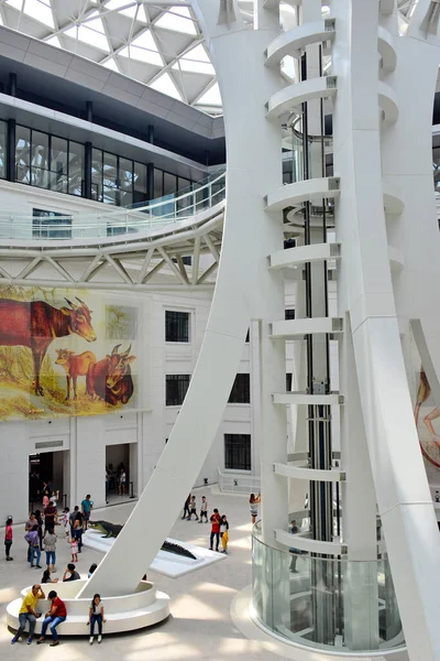 Manila Június Nemzeti Természettudományi Múzeum Atrium Belsőépítészet Június 2018 Manila — Stock Fotó