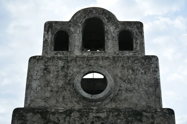 Rizal Dec Pinto Art Museum Chapel Bell Facade December 2018 — 스톡 사진