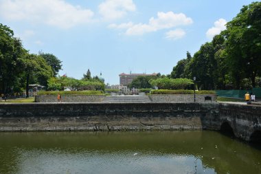 MANILA, PH - APR 7 - Fort Santiago cephesi 7 Nisan 2019 tarihinde Manila, Filipinler.