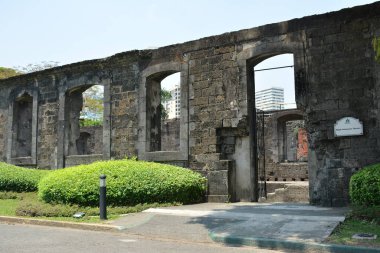 MANILA, PH - APR 7 - Rajah Sulayman Tiyatrosu 7 Nisan 2019, Manila, Filipinler.