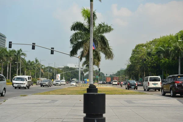 Manila Apr Roxas Boulevard Abril 2019 Manila Filipinas — Fotografia de Stock