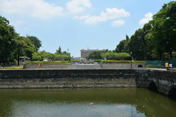 MANILA, PH - APR 7 - Fort Santiago cephesi 7 Nisan 2019 tarihinde Manila, Filipinler.