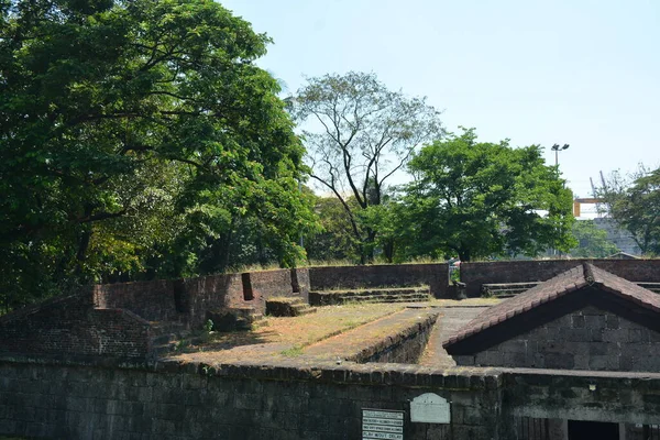 Manila Apr Baluartillo Reducto San Francisco Javier Dakterras Intramuros April — Stockfoto