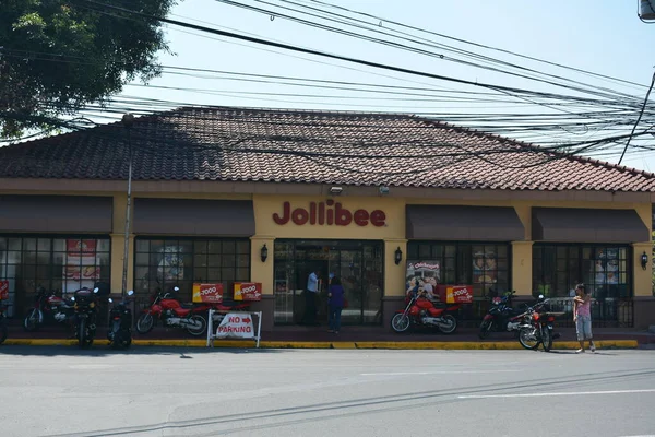Manila Apr Jollibee Étterem Homlokzat Intramurosban 2019 Április Manilában Fülöp — Stock Fotó
