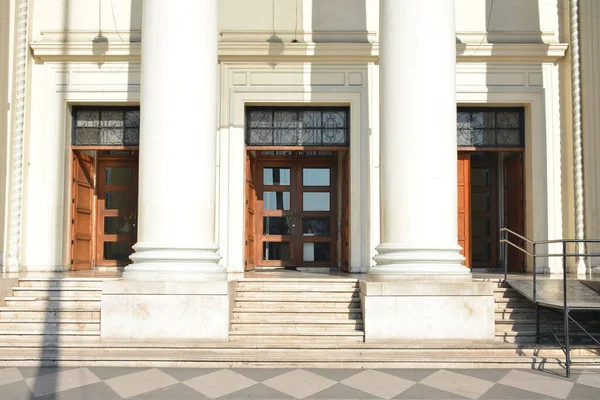 Manila Apr Museu Nacional Fachada Belas Artes Abril 2019 Manila — Fotografia de Stock