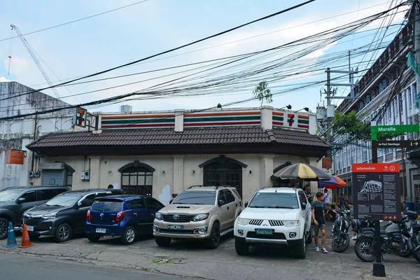 Manila Oct Bakkal Önü Intramuros Ekim 2019 Manila Filipinler Duvarlarla — Stok fotoğraf