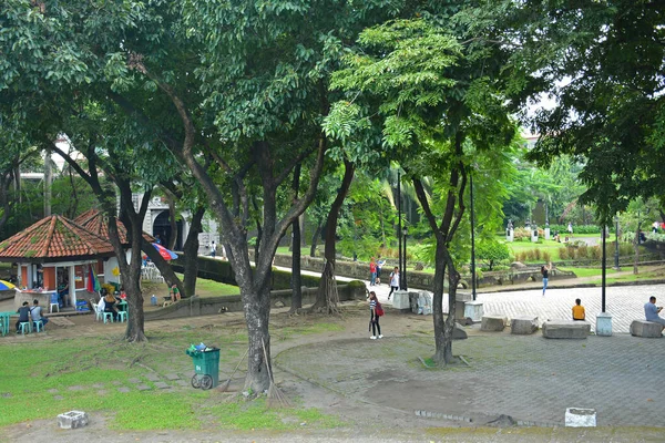 Manila Ottobre Puerta Del Parian Outdoor Park Intramuros Walled City — Foto Stock