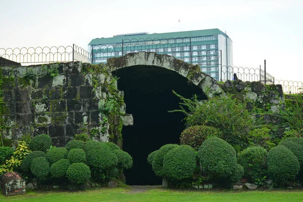 Manila Zzú Baluarte San Diego Tunel Hradbách Města Intramuros Října — Stock fotografie