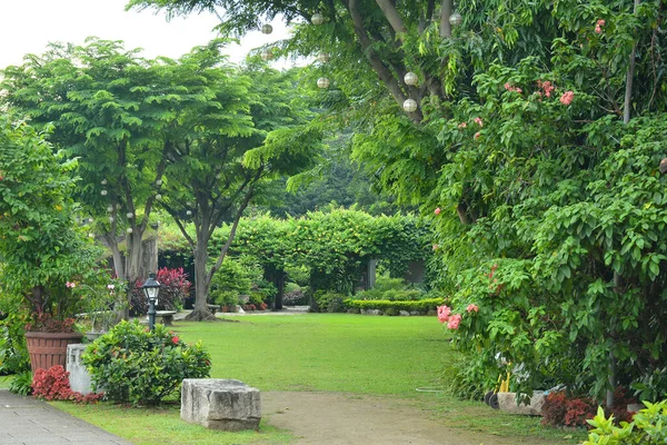 Manila Oct Baluarte San Diego Trädgård Intramuros Muromgärdade Stad Den — Stockfoto