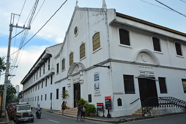 Manila Październik Bagumbayańska Fasada Muzeum Światła Dźwięku Mieście Murowanym Intramuros — Zdjęcie stockowe