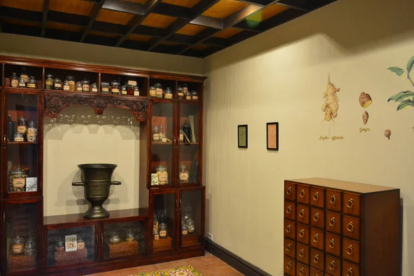 Manila Jan Botica San Fernando Interior Στο Chinatown Museum Στις — Φωτογραφία Αρχείου