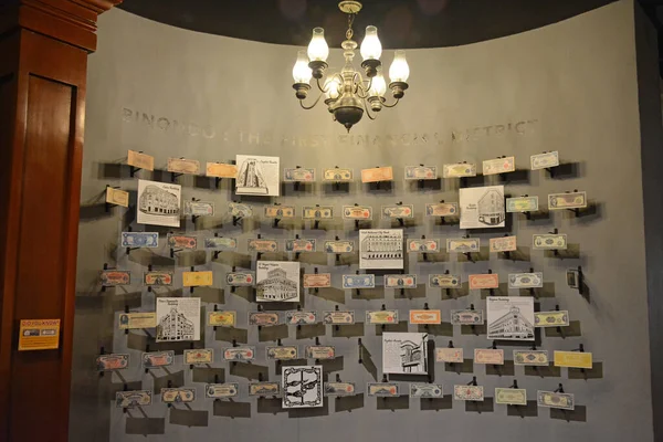 Manila Ene Old Usa Filipina Desmonetizó Exhibición Billetes Efectivo Museo —  Fotos de Stock