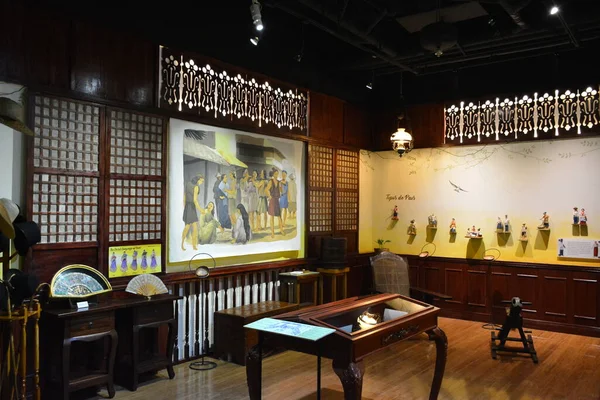 Manila Ene Antiguo Interior Sala Estar Museo Chinatown Enero 2020 —  Fotos de Stock