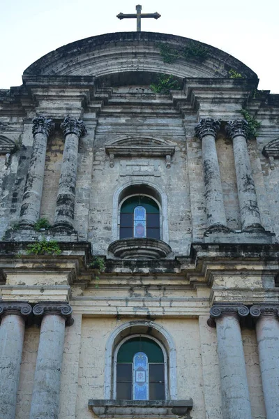 Batangas Mungkin Taal Basilica Church Facade Pada Mei 2019 Batangas — Stok Foto