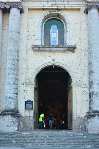 Batangas Mai Fassade Der Basilika Von Taal Mai 2019 Batangas — Stockfoto