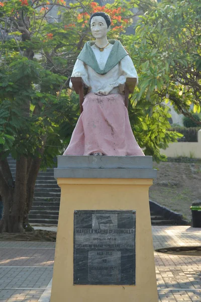 Batangas Mayo Estatua Marcela Agoncillo Mayo 2019 Batangas Filipinas — Foto de Stock