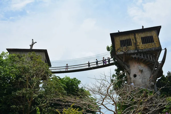 Batangas May Fantasy World Theme Park Tree House May 2019 — Φωτογραφία Αρχείου