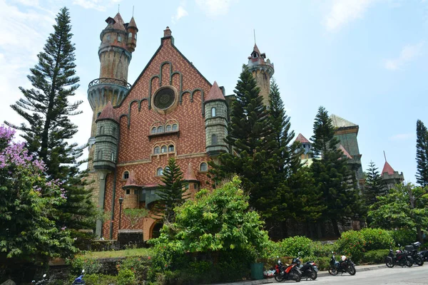 Batangas Május Fantasy World Theme Park Kastély Homlokzata 2019 Május — Stock Fotó