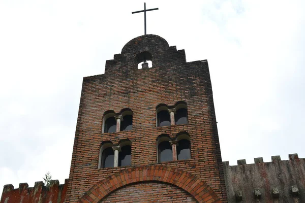 Batangas May Transfiguration Chapel Facade Caleruega 2019 Május Nasugbu Batangas — Stock Fotó