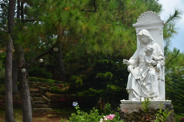 Batangas May Our Lady Holy Rosary Shrine Caleruega May 2019 — Stock Photo, Image