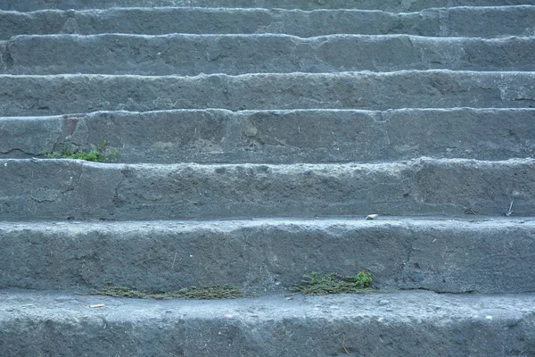 Concrete steps level background outside the church in Philippines