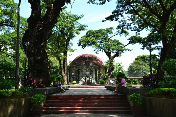 Manila Oct Saint Pancratius Chapel Gevel Paco Park Oktober 2018 — Stockfoto