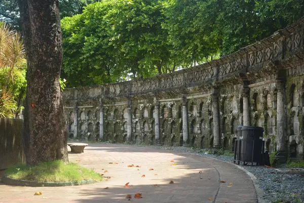 Manila Oct Paco Park Cemetery Niches Wall October 2018 Manila — Foto de Stock