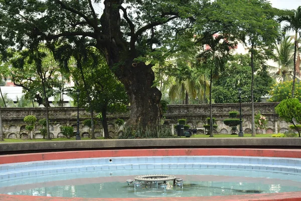 Manila Ottobre Fontana Acqua Paco Park Ottobre 2018 Manila Filippine — Foto Stock