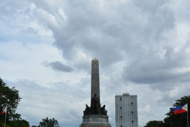 MANILA, PH - OCT 20 - Jose Rizal heykeli Rizal parkında 20 Ekim 2018, Manila, Filipinler.