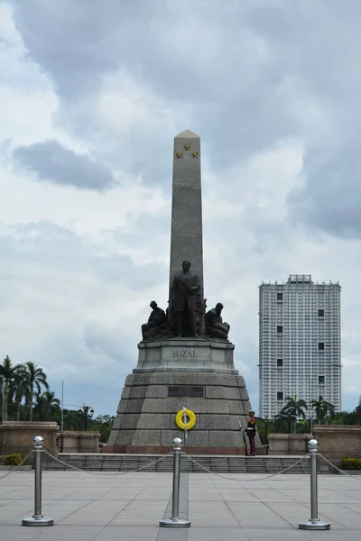 Manila Oct Estátua José Rizal Rizal Park Outubro 2018 Manila — Fotografia de Stock