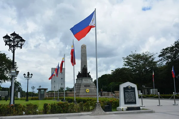 MANILA, PH - OCT 20 - Jose Rizal heykeli Rizal parkında 20 Ekim 2018, Manila, Filipinler.
