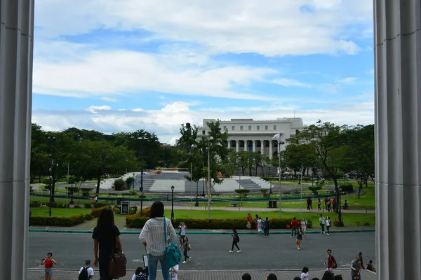 Manila Oct Museu Nacional Fachada Antropologia Outubro 2018 Manila Filipinas — Fotografia de Stock