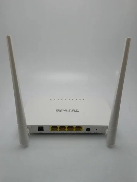 Quezon City Oct Tenda Internet Wifi Genişletme Aygıtı Ekim 2018 — Stok fotoğraf