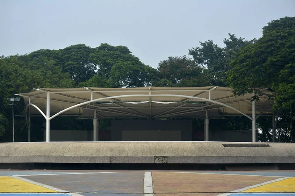 Quezon City Październik Quezon Memorial Circle Stage Października 2018 Quezon — Zdjęcie stockowe