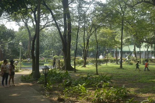 Quezon City Oct Ninoy Aquino Parks Und Wildtiere Rund Bäume — Stockfoto