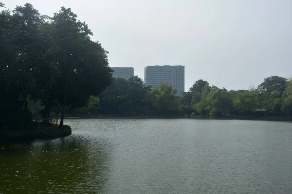 Quezon City Oct Ninoy Aquino Parks Wildlife Water Lagoon October — Stock Photo, Image