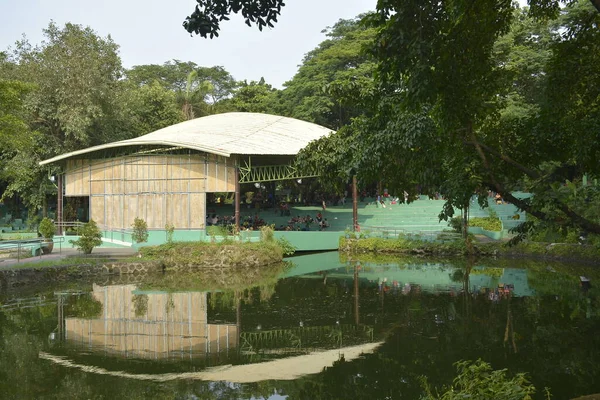 Quezon City Oct Façade Des Parcs Aquatiques Amphithéâtre Animalier Ninoy — Photo