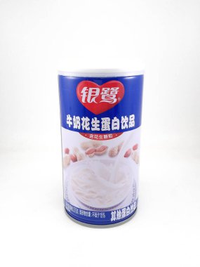 MANILA, PH-SEPT 7 - 7 Eylül 2020 'de Manila, Filipinler' de tatlı fıstık çorbası konservesi.