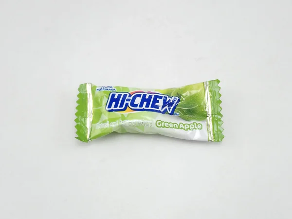 Manila Wrzesień Morinaga Chew Green Apple Candy September 2020 Manila — Zdjęcie stockowe