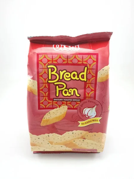 Manila Sept Oishi Bread Pan Garlic Flavor Pack September 2020 — Stock Photo, Image