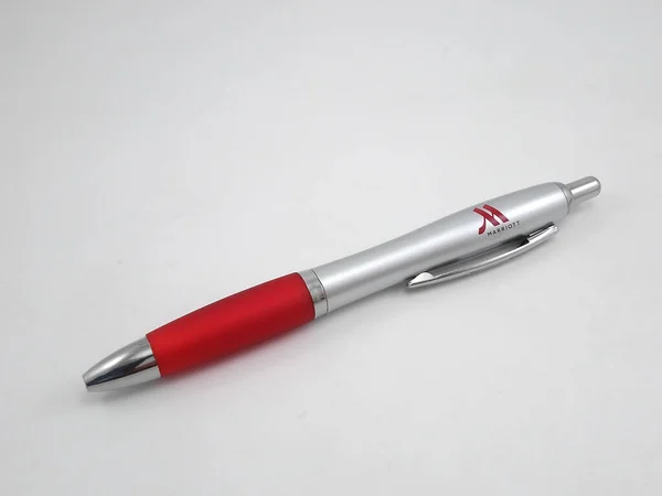 Manila Sept Marriott Hotel Ballpen September 2020 Manila Philippines — Stock Photo, Image