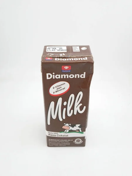Manila Sept Diamond Chocolate Milk Septiembre 2020 Manila Philippines —  Fotos de Stock