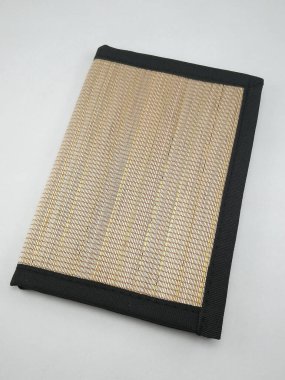 Filipinler, Palawan 'da yapılan pasaport eklemek için kahverengi dokuma pasaport kullanıcısı