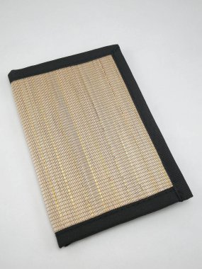 Filipinler, Palawan 'da yapılan pasaport eklemek için kahverengi dokuma pasaport kullanıcısı